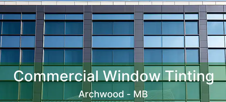  Commercial Window Tinting Archwood - MB