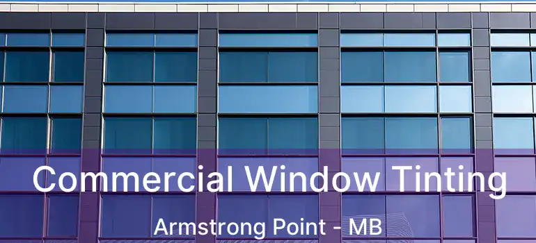  Commercial Window Tinting Armstrong Point - MB