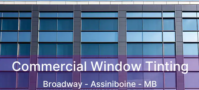  Commercial Window Tinting Broadway - Assiniboine - MB
