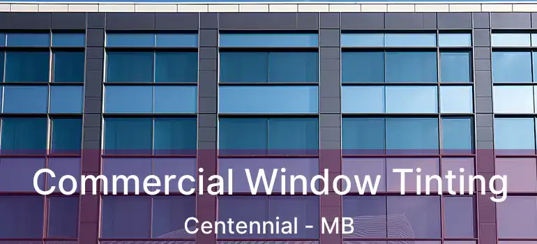  Commercial Window Tinting Centennial - MB