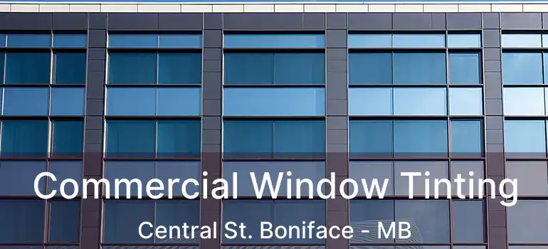  Commercial Window Tinting Central St. Boniface - MB