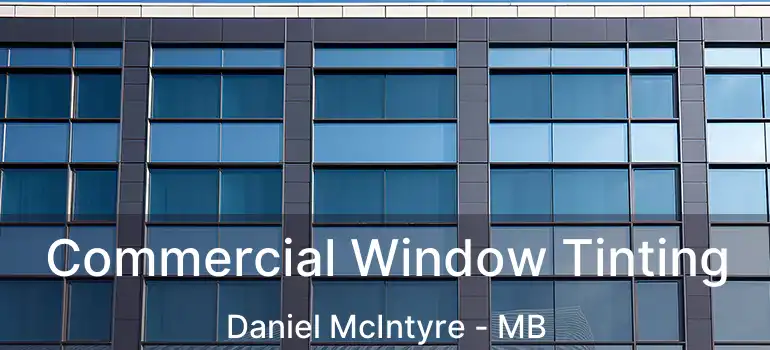  Commercial Window Tinting Daniel McIntyre - MB