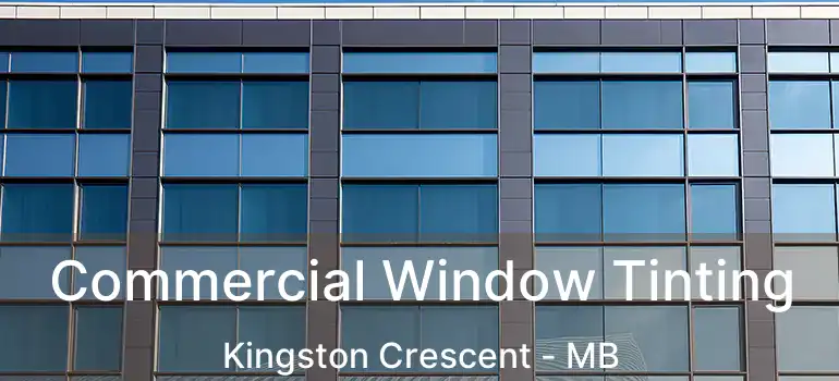  Commercial Window Tinting Kingston Crescent - MB