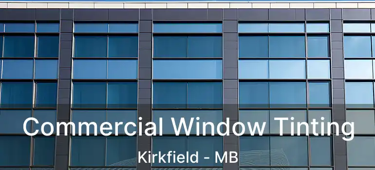  Commercial Window Tinting Kirkfield - MB