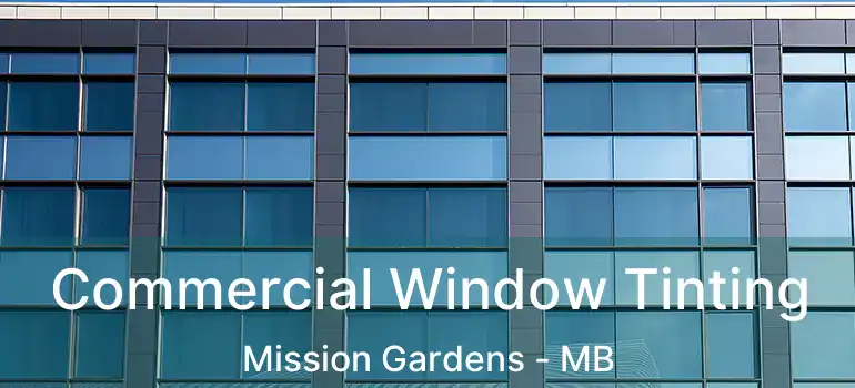  Commercial Window Tinting Mission Gardens - MB