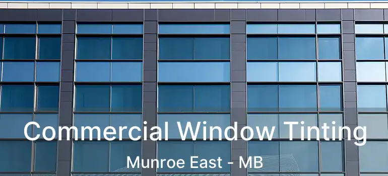 Commercial Window Tinting Munroe East - MB