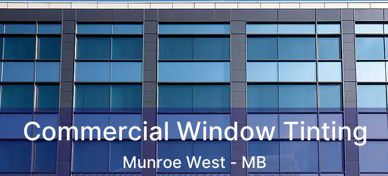  Commercial Window Tinting Munroe West - MB