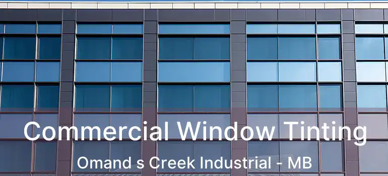  Commercial Window Tinting Omand s Creek Industrial - MB