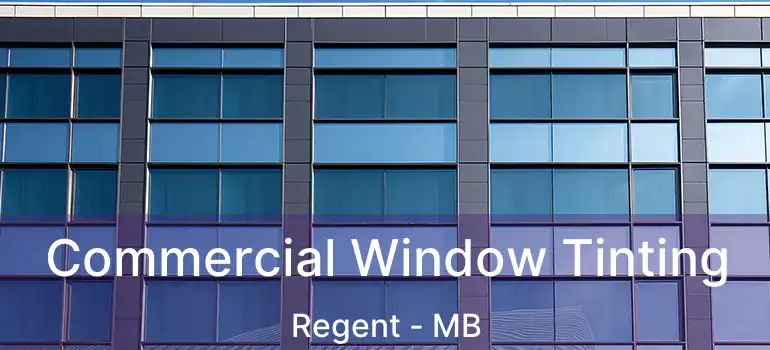  Commercial Window Tinting Regent - MB