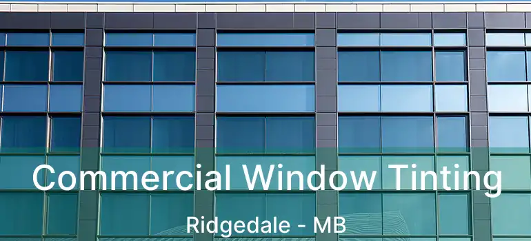  Commercial Window Tinting Ridgedale - MB