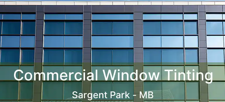  Commercial Window Tinting Sargent Park - MB