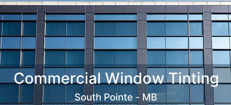  Commercial Window Tinting South Pointe - MB