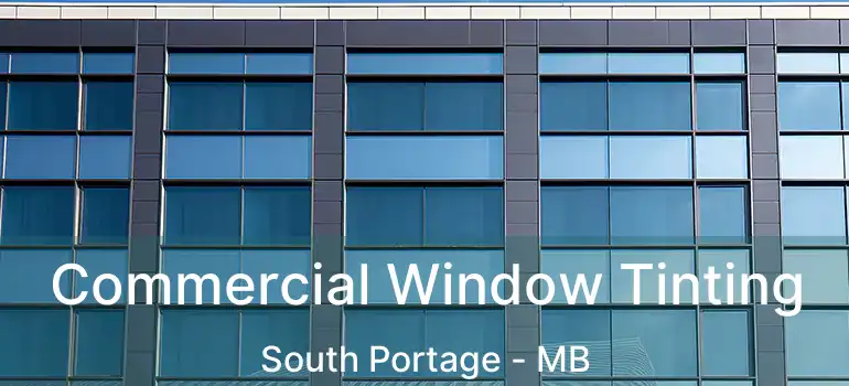  Commercial Window Tinting South Portage - MB