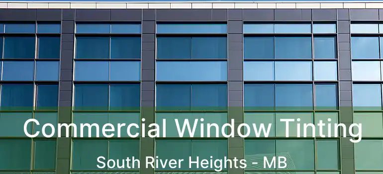  Commercial Window Tinting South River Heights - MB