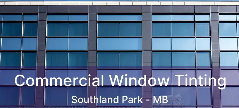  Commercial Window Tinting Southland Park - MB
