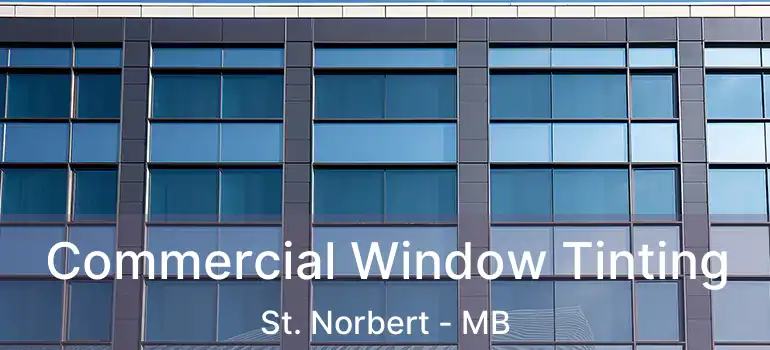  Commercial Window Tinting St. Norbert - MB