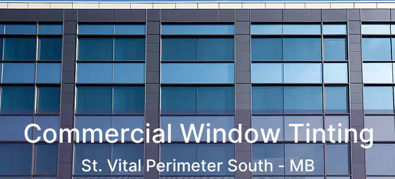  Commercial Window Tinting St. Vital Perimeter South - MB