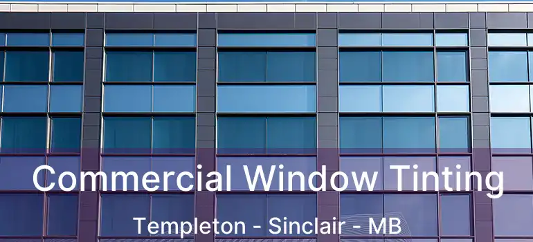  Commercial Window Tinting Templeton - Sinclair - MB