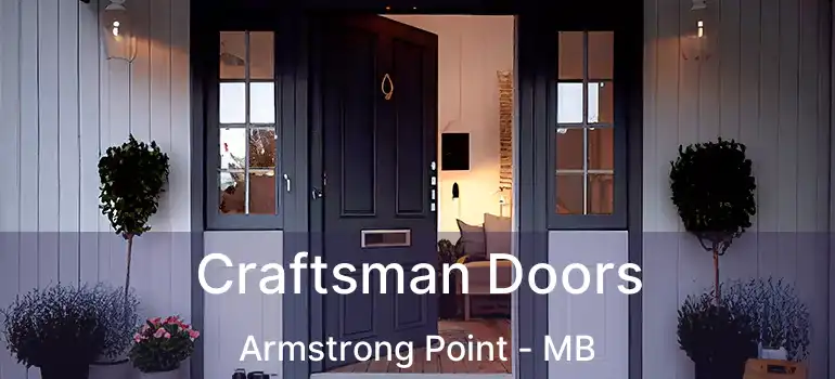 Craftsman Doors Armstrong Point - MB