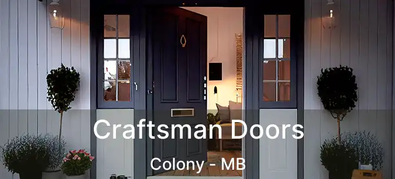  Craftsman Doors Colony - MB