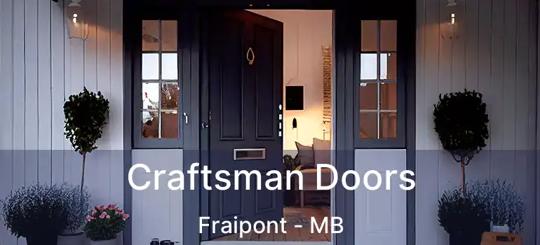  Craftsman Doors Fraipont - MB