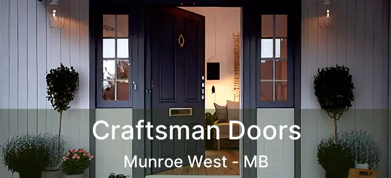  Craftsman Doors Munroe West - MB