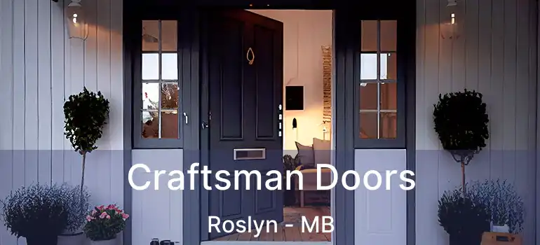  Craftsman Doors Roslyn - MB