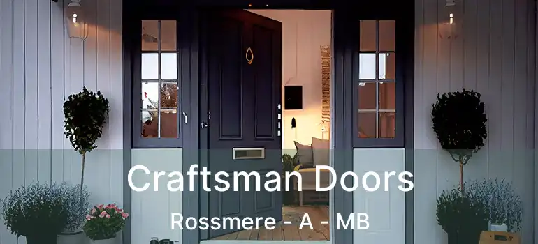  Craftsman Doors Rossmere - A - MB