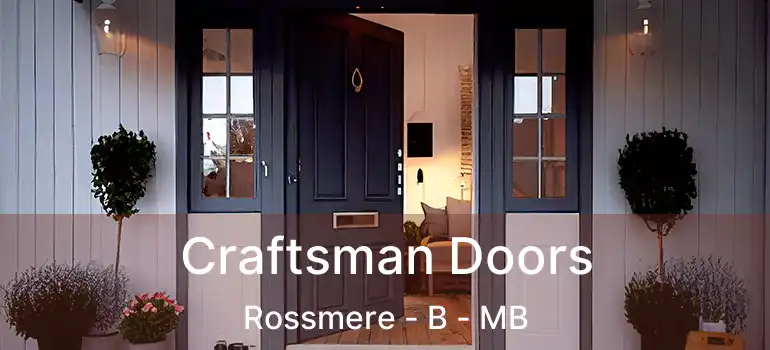  Craftsman Doors Rossmere - B - MB