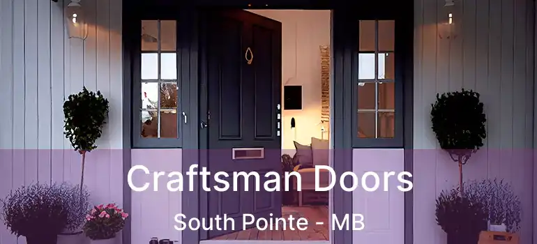  Craftsman Doors South Pointe - MB