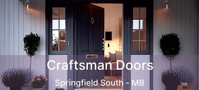  Craftsman Doors Springfield South - MB