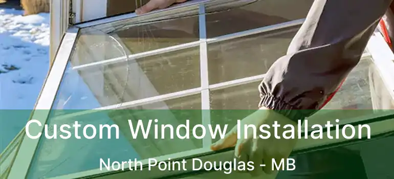  Custom Window Installation North Point Douglas - MB