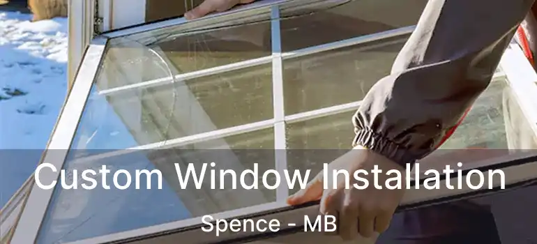  Custom Window Installation Spence - MB