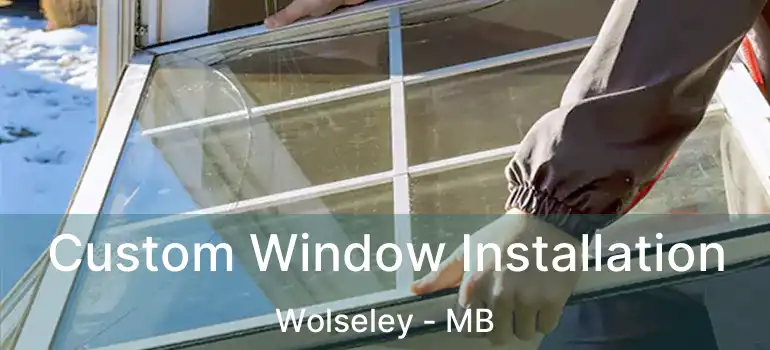 Custom Window Installation Wolseley - MB