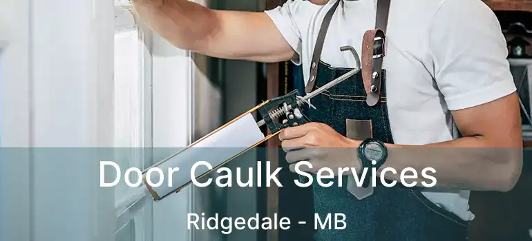  Door Caulk Services Ridgedale - MB