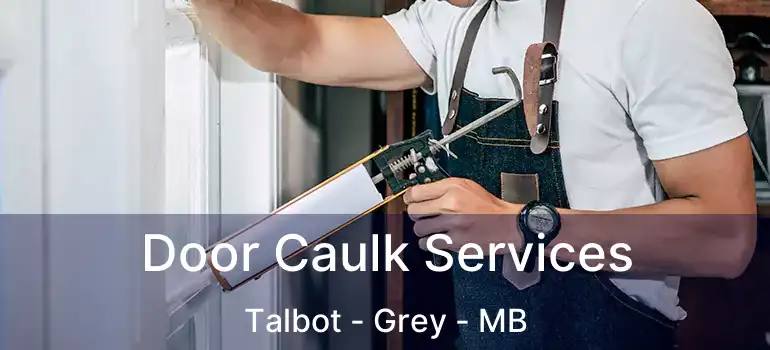  Door Caulk Services Talbot - Grey - MB