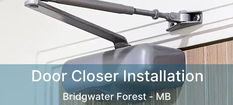  Door Closer Installation Bridgwater Forest - MB