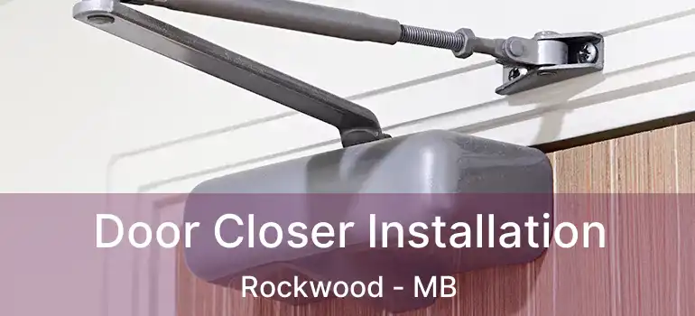  Door Closer Installation Rockwood - MB