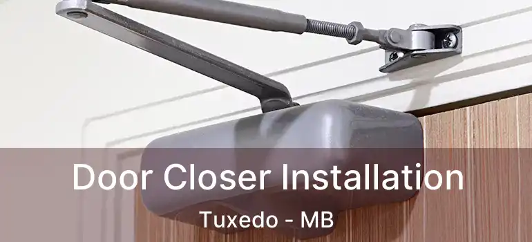  Door Closer Installation Tuxedo - MB