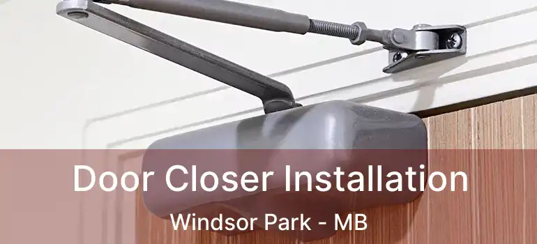  Door Closer Installation Windsor Park - MB