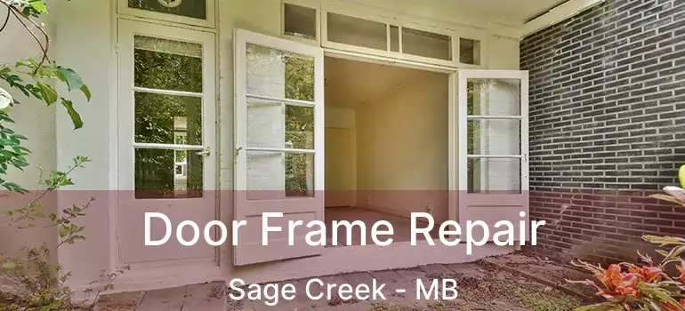  Door Frame Repair Sage Creek - MB