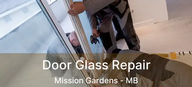  Door Glass Repair Mission Gardens - MB