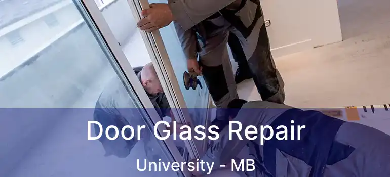  Door Glass Repair University - MB