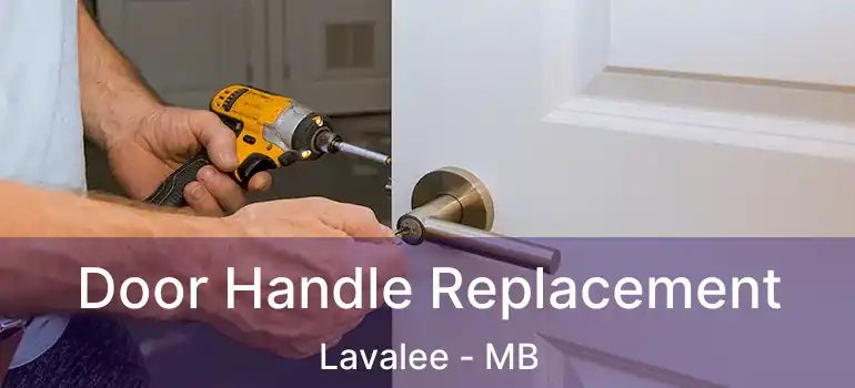  Door Handle Replacement Lavalee - MB