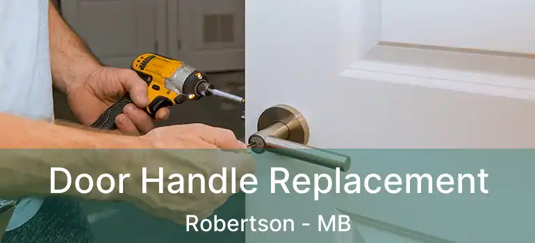  Door Handle Replacement Robertson - MB