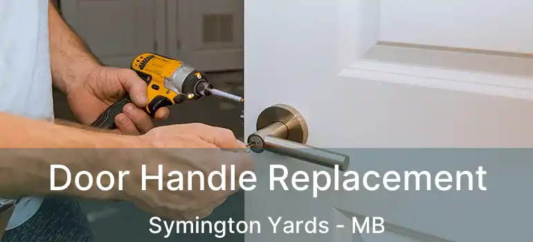  Door Handle Replacement Symington Yards - MB