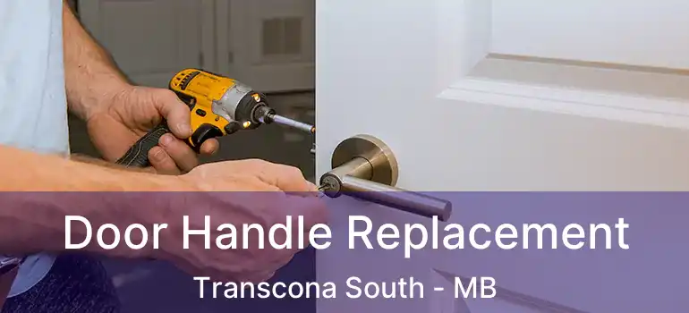  Door Handle Replacement Transcona South - MB
