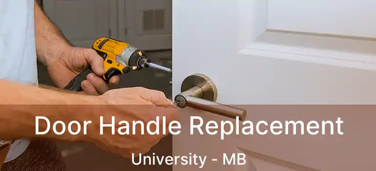  Door Handle Replacement University - MB