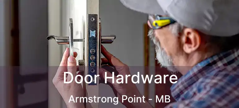  Door Hardware Armstrong Point - MB
