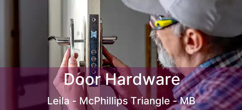 Door Hardware Leila - McPhillips Triangle - MB